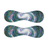 Balle De Baseball Galaxie d'émeraude et de violet (Panneaux)