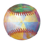 Balle De Baseball Galaxie géométrique (Dos)