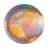Balle De Baseball Galaxie géométrique (Devant Gauche)