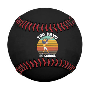 Balle De Baseball Garçons 100 jours d'école 100e jour Baseball