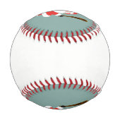 Balle De Baseball Garde de Noël de baseball personnalisée (Dos)