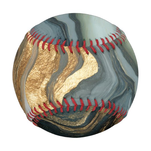 Balle De Baseball Géode de luxe (Dos)