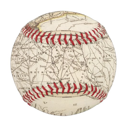 Balle De Baseball Géorgie 14 (Devant)