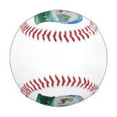 Balle De Baseball Globe des neiges Ball Winter Wonderland Noël (Dos)