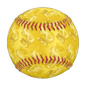 Balle De Baseball $ Gold $ (Devant)