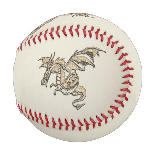 Balle De Baseball Golden Dragon (Devant Droite)