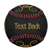 Balle De Baseball Golden lyre (Dos)