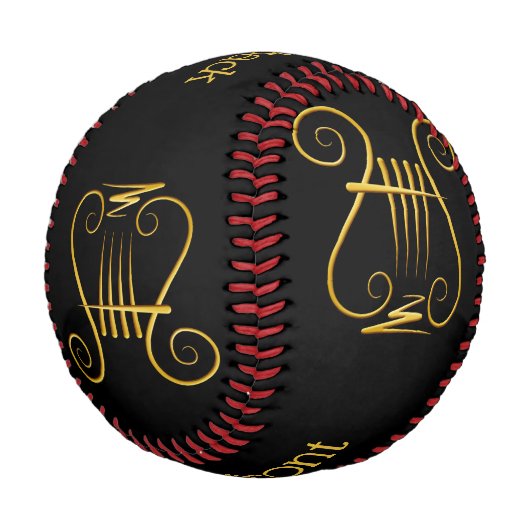 Balle De Baseball Golden lyre (Angle)