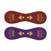 Balle De Baseball Golden Royal Crown & Lily + votre backgr. & idées (Panneaux)