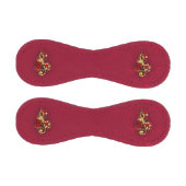 Balle De Baseball Golden Treble Clef avec fleurs Roses (Panneaux)