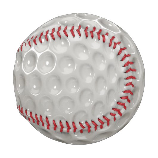 Balle De Baseball Golf Ball Novelty Baseball (Dos Gauche)