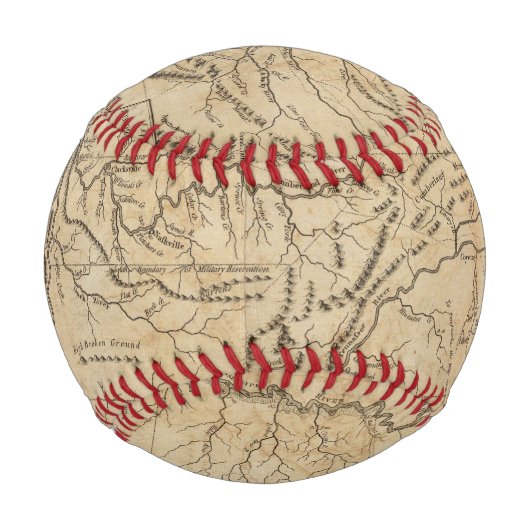 Balle De Baseball Gouvernement du Tennessee (Devant)