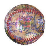 Balle De Baseball Graffiti (Devant Gauche)