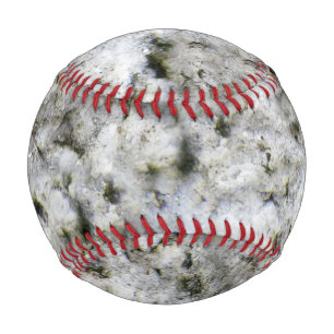 Balle De Baseball Granit Rock blanc