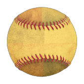 Balle De Baseball graphique à l'aquarelle grungy abstrait 2 (Dos)