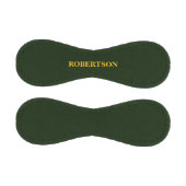 Balle De Baseball Green minimalist custom name (Panneaux)