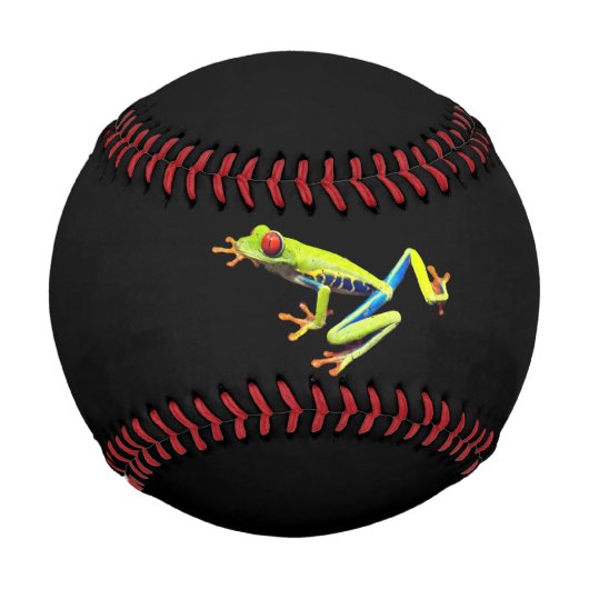 Balle De Baseball Grenouille à feuilles rouges (Devant)