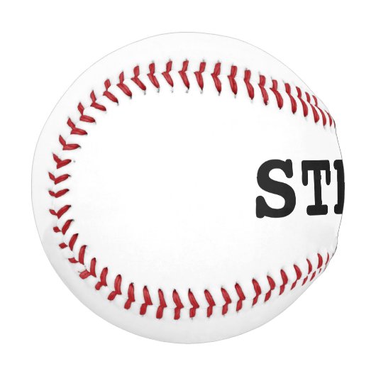 BALLE DE BASEBALL GRÈVE (Devant Gauche)