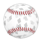 Balle De Baseball Grey Confetti (Dos)