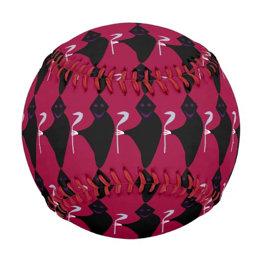 Balle De Baseball Grim Reaper Halloween Baseball (Devant)