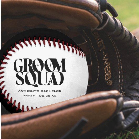 Balle De Baseball Groom Squad