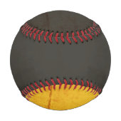 Balle De Baseball Grunge Drapeau De L'Allemagne (Dos)