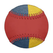 Balle De Baseball Grunge drapeau d'État souverain du pays de (Dos)