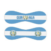 Balle De Baseball Guatemala Drapeau et blason Patriotique (Panneaux)