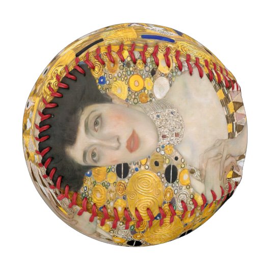 Balle De Baseball Gustav Klimt - Portrait d'Adele Bloch-Bauer I (Devant Gauche)