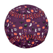 Balle De Baseball Halloween (Dos)