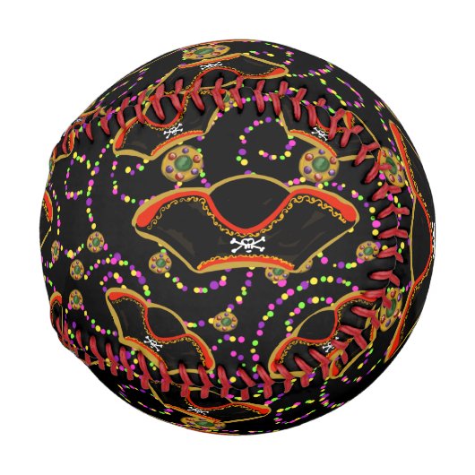 Balle De Baseball Halloween (Devant Droite)