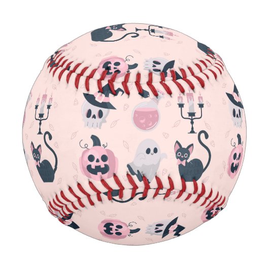 Balle De Baseball Halloween (Dos)