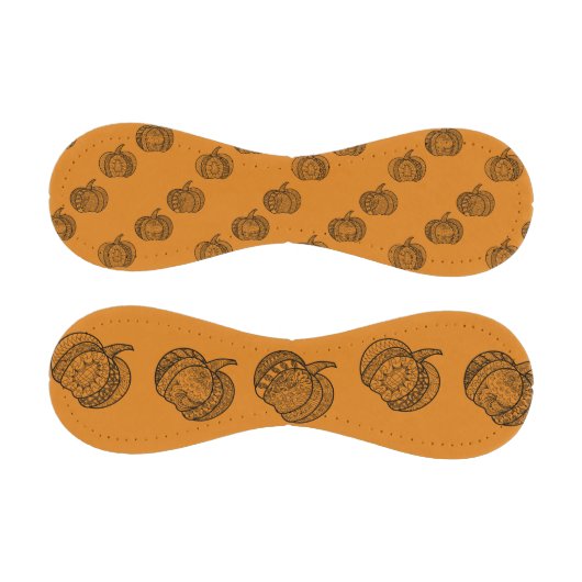 Balle De Baseball Halloween boho Zentangle ® inspiré citrouille Auto (Panneaux)