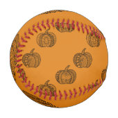 Balle De Baseball Halloween boho Zentangle ® inspiré citrouille Auto (Devant Gauche)
