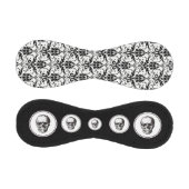 Balle De Baseball HALLOWEEN Noir Gothique Damas Motif Crâne (Panneaux)