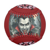 Balle De Baseball Halloween, Vampire assoiffé (Dos)