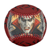 Balle De Baseball Halloween, Vampire assoiffé de sang (Dos)