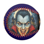 Balle De Baseball Halloween, Vampire, La Dernière Bouchée (Devant Gauche)