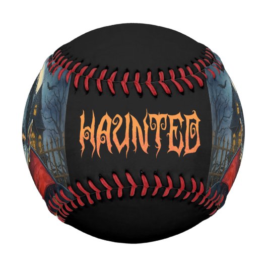 Balle De Baseball Halloween, Vampire, Le Dernier Bite Baseball (Devant)