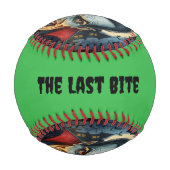Balle De Baseball Halloween, Vampire, Le Dernier Bite Baseball (Dos)