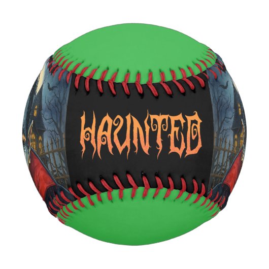 Balle De Baseball Halloween, Vampire, Le Dernier Bite Baseball (Devant)