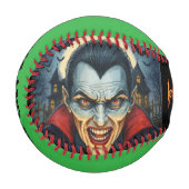 Balle De Baseball Halloween, Vampire, Le Dernier Bite Baseball (Devant Gauche)