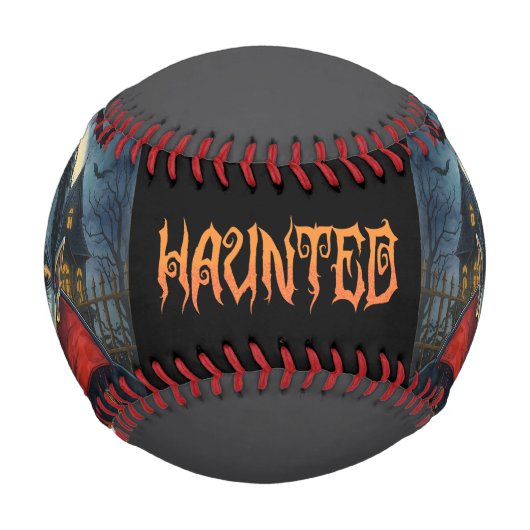 Balle De Baseball Halloween, Vampire, Le Dernier Bite Baseball (Devant)