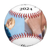 Balle De Baseball Happy Fête des pères Custom 2 Photo (Devant)