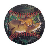 Balle De Baseball Henri Rousseau - Le lion affamé (Dos)