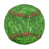 Balle De Baseball Herbe verte (Dos)