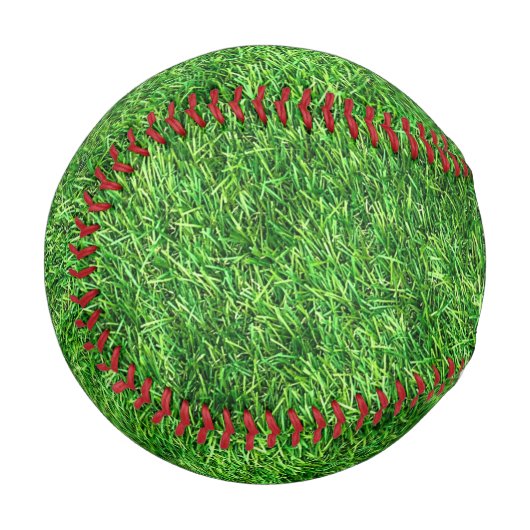 Balle De Baseball Herbe verte (Devant Gauche)