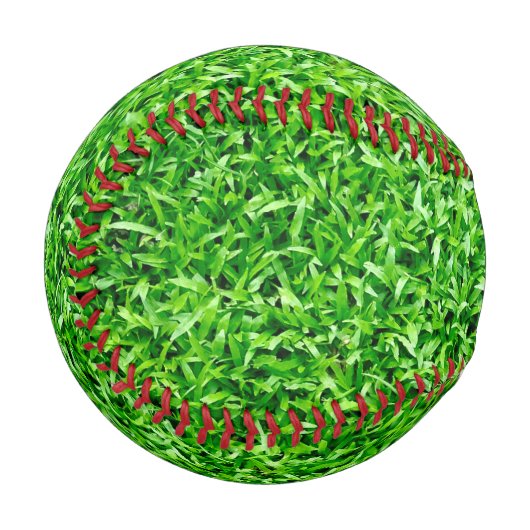 Balle De Baseball Herbe verte (Devant Gauche)