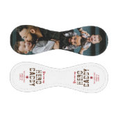 Balle De Baseball Hero Daddy Father's Day 2 Photo Collage (Panneaux)