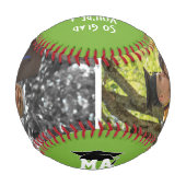 BALLE DE BASEBALL HEUREUX QUE VOUS SOYEZ UN DIPLÔME (Dos)